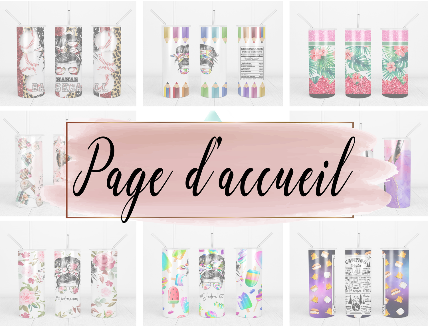 Page d'accueil