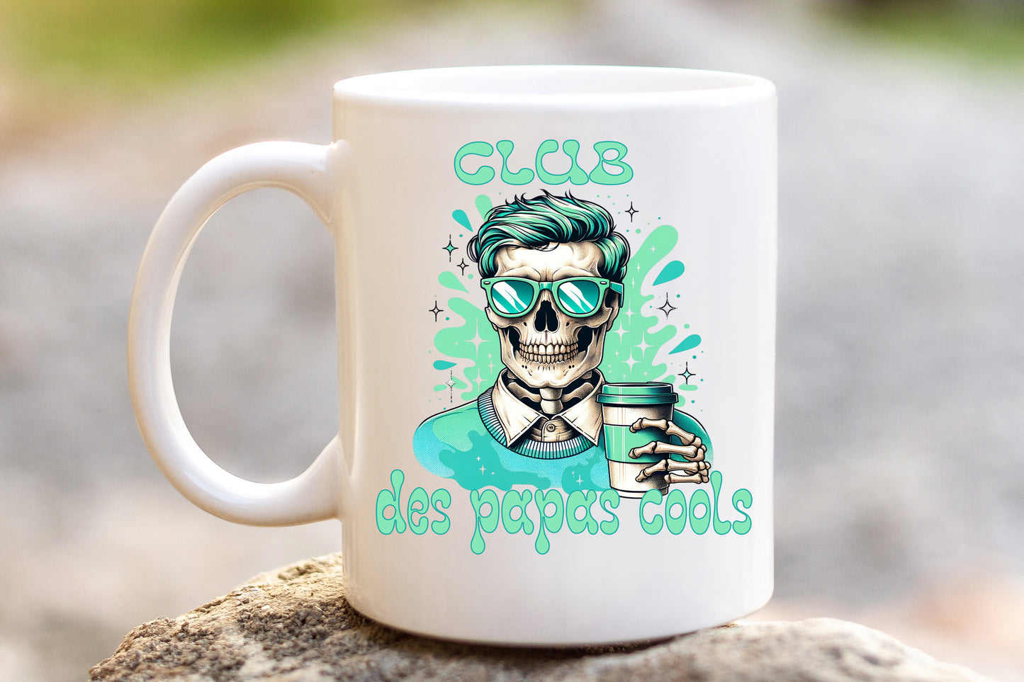 Design PNG pour sublimation, CLUB DES PAPAS COOLS