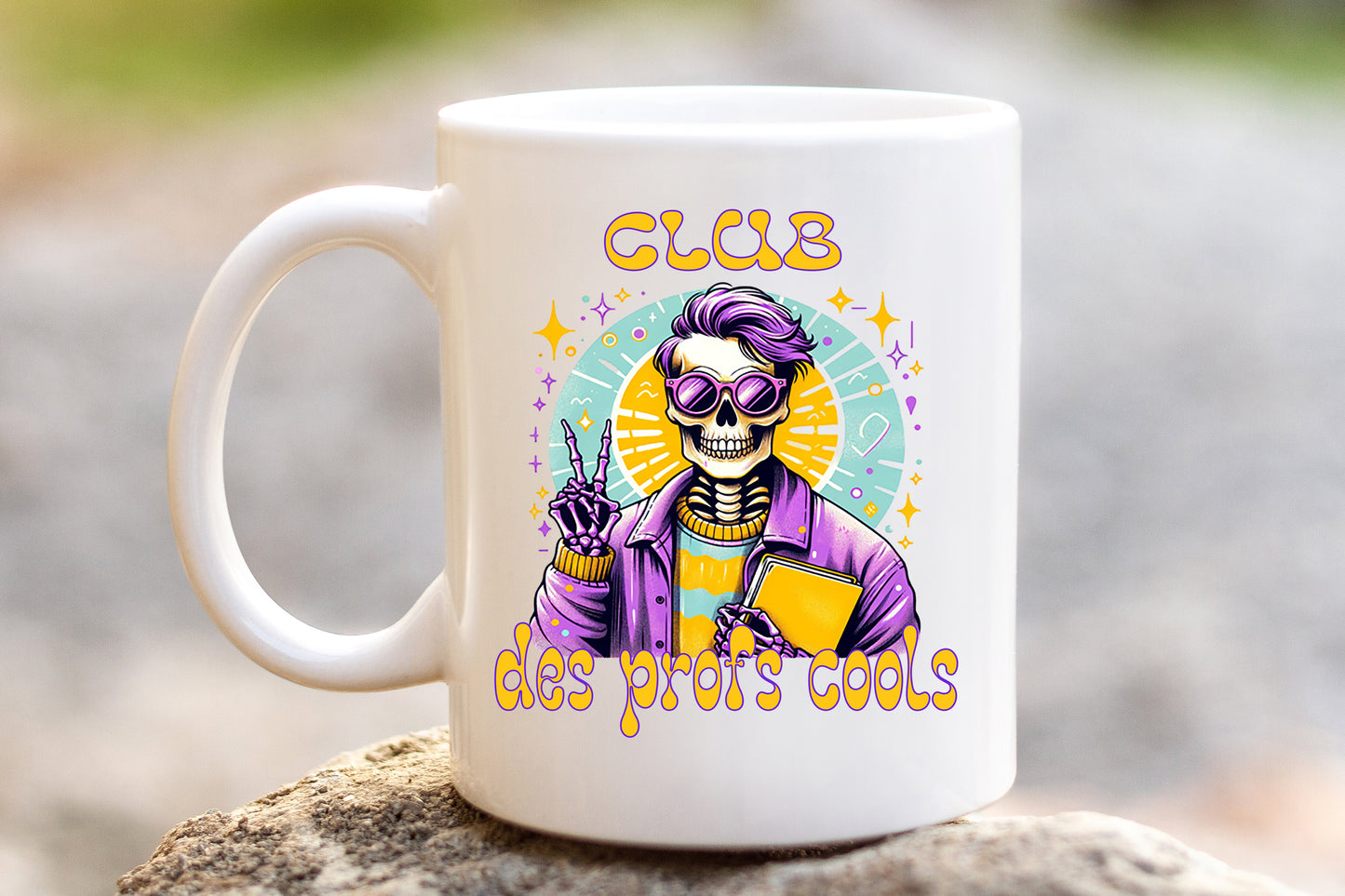 Design PNG pour sublimation, CLUB DES PROFS COOLS, homme