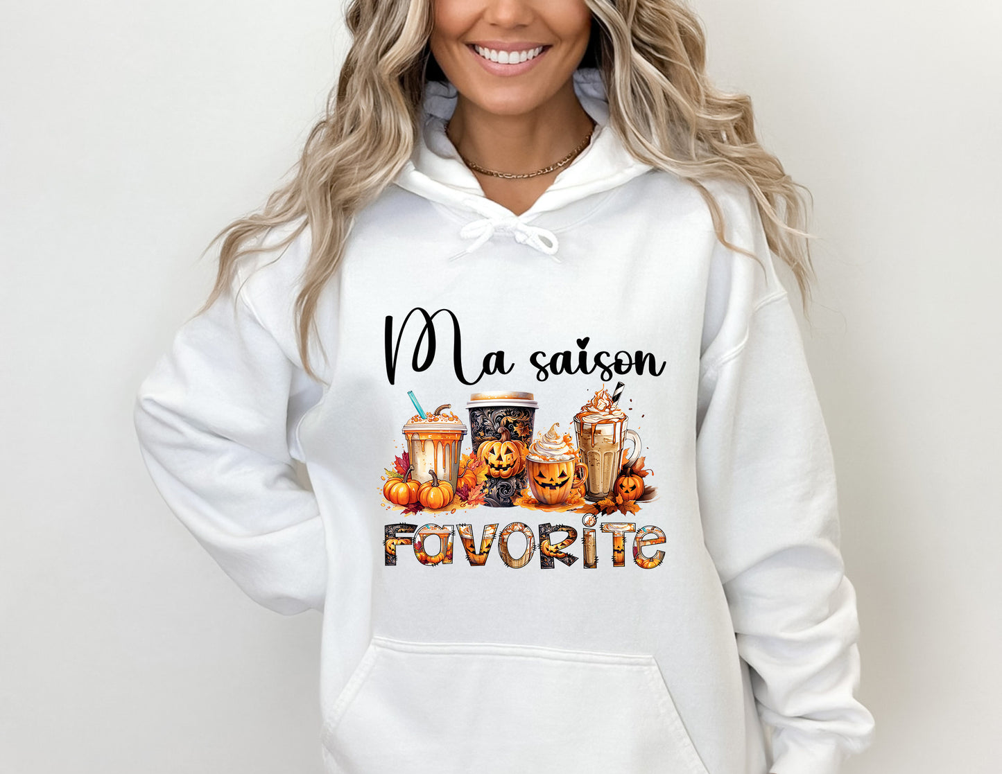 Design PNG pour sublimation , Ma saison favorite, automne , halloween