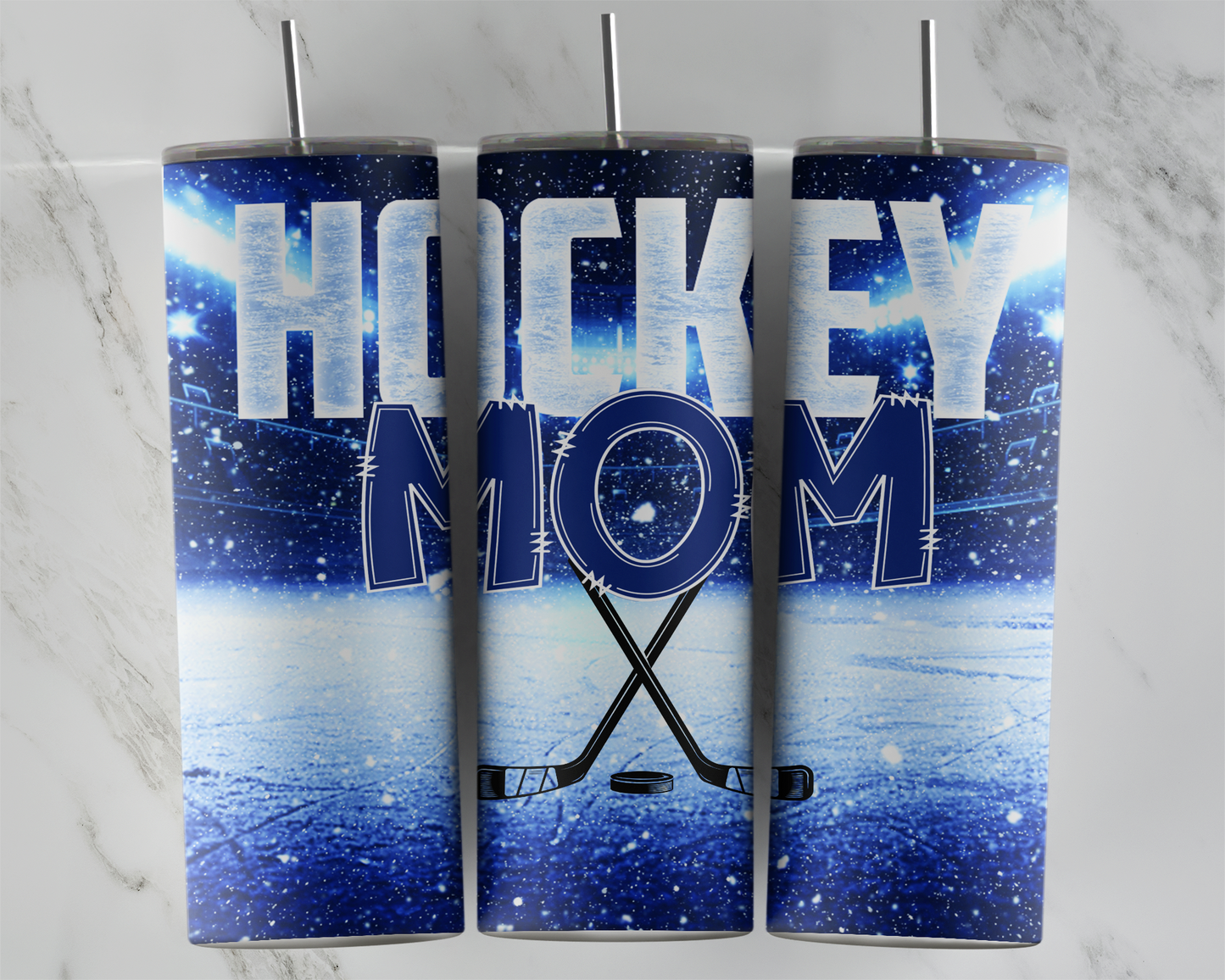 Design tumbler 20oz pour sublimation , HOCKEY MOM, MAMAN HOCKEY