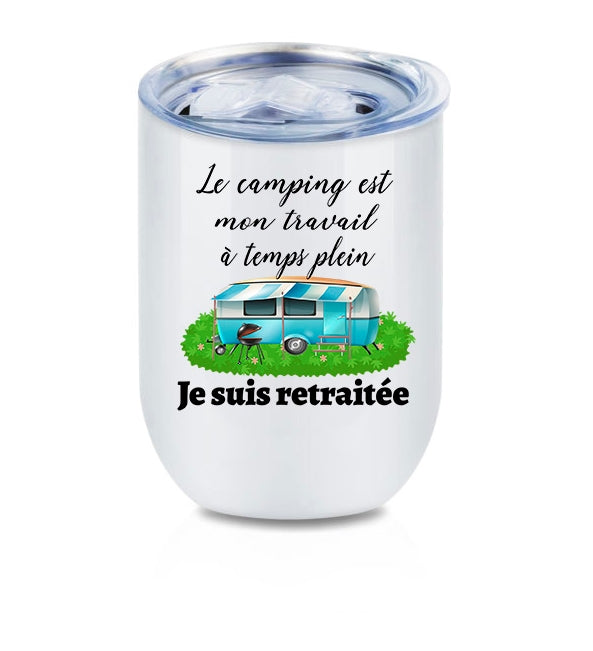 Design PNG pour sublimation , CAMPING, retraité(e)