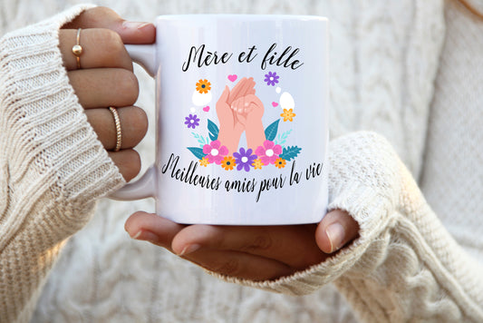 Design PNG pour sublimation, MÈRE ET FILLE, meilleures amies