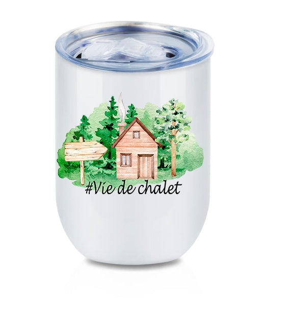 Design PNG pour sublimation , CHALET, #viedechalet