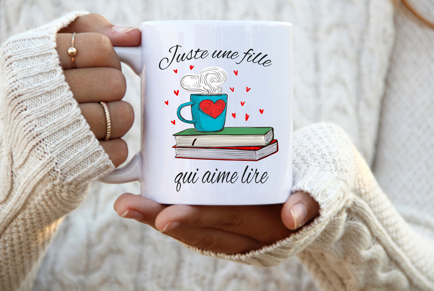 Design PNG pour sublimation , Livre fille, JUSTE UNE FILLE QUI AIME LIRE