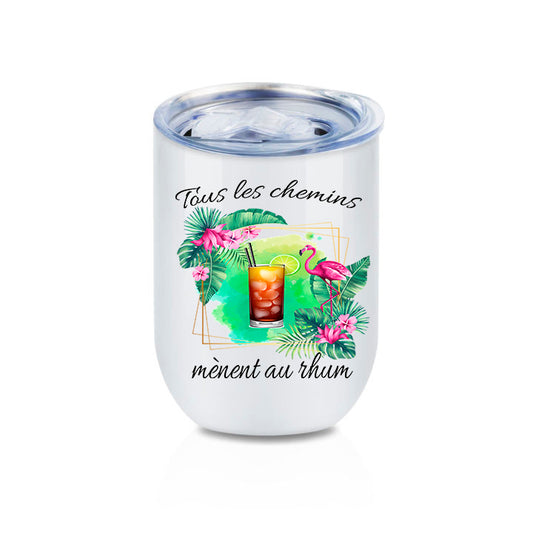 Design PNG, sublimation,  Tous les chemins mènent au rhum