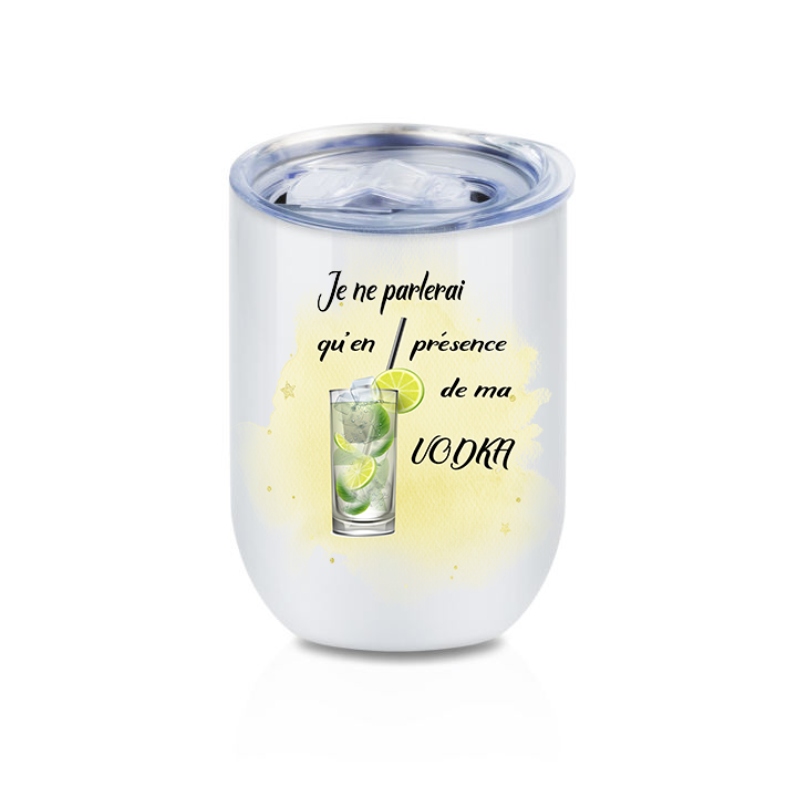 Design PNG, sublimation,  Je ne parlerai qu'en présence de ma vodka